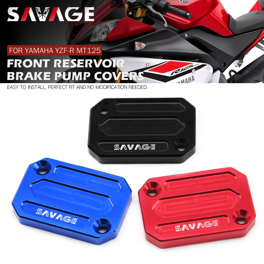 

Крышка Резервуара переднего тормоза для YAMAHA MT125 YZF R125 2014-2022 MT-125 2016 крышка тормозного насоса цилиндра масляной жидкости мотоцикла YZFR125