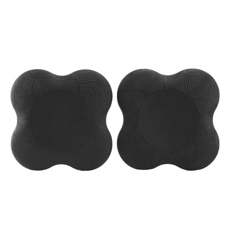 

Portable Yoga Knee Pad Cushion Extra Thick For Knees Elbows Wrist Protective Pad PU Yoga Pilates Work Out Kneeling Pad
