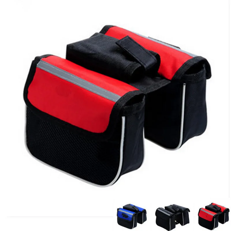 

Universal Bicycle Front Beam Bag Mountain Bicycle Bag Mobile Phone Bag Upper Tube Bag Saddle Bag Cycling Bag Bike Accessories