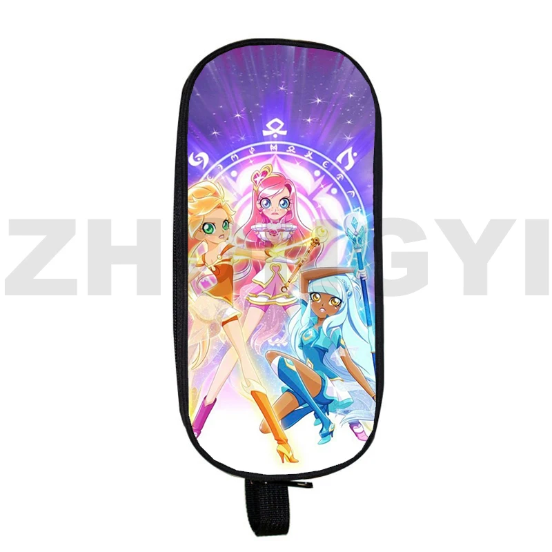 

Популярные школьные принадлежности в стиле хип-хоп LoliRock, милый женский органайзер для косметики с объемным принтом аниме в стиле Харадзюку LoliRockstar