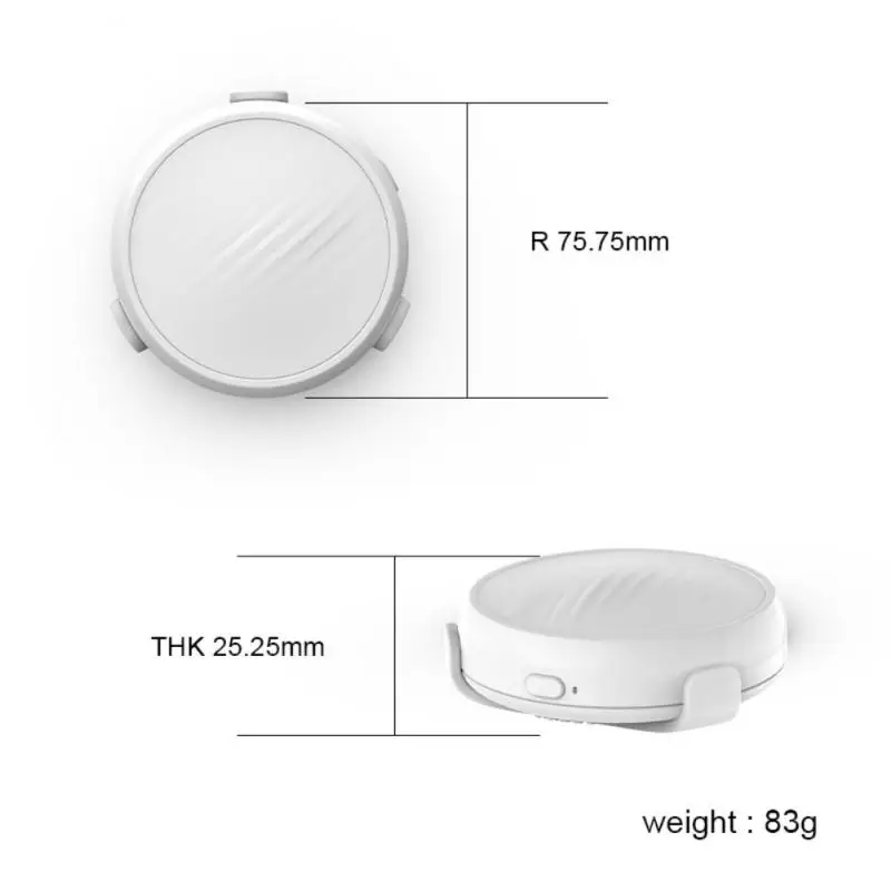 

Electronic Temperature And Humidity Sensor Multifunctional Fast And Accurate Work With Voice Assistant Wifi bluetooth-compatible