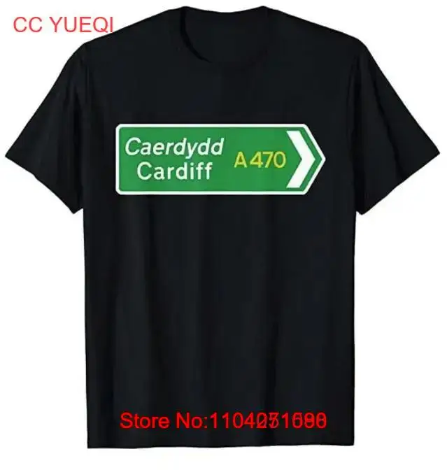 Футболка Wales Cardiff Motorway Sign A470 Var размеры S-5XL вельш