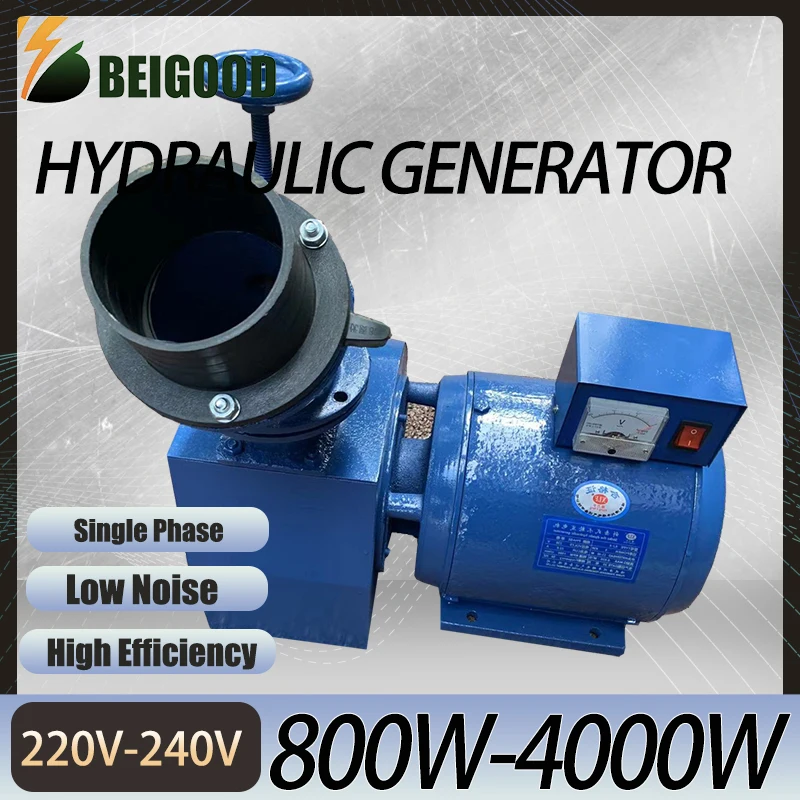 Китайская фабрика 2 кВт 3 4 однофазный косой удар гидравлический генератор