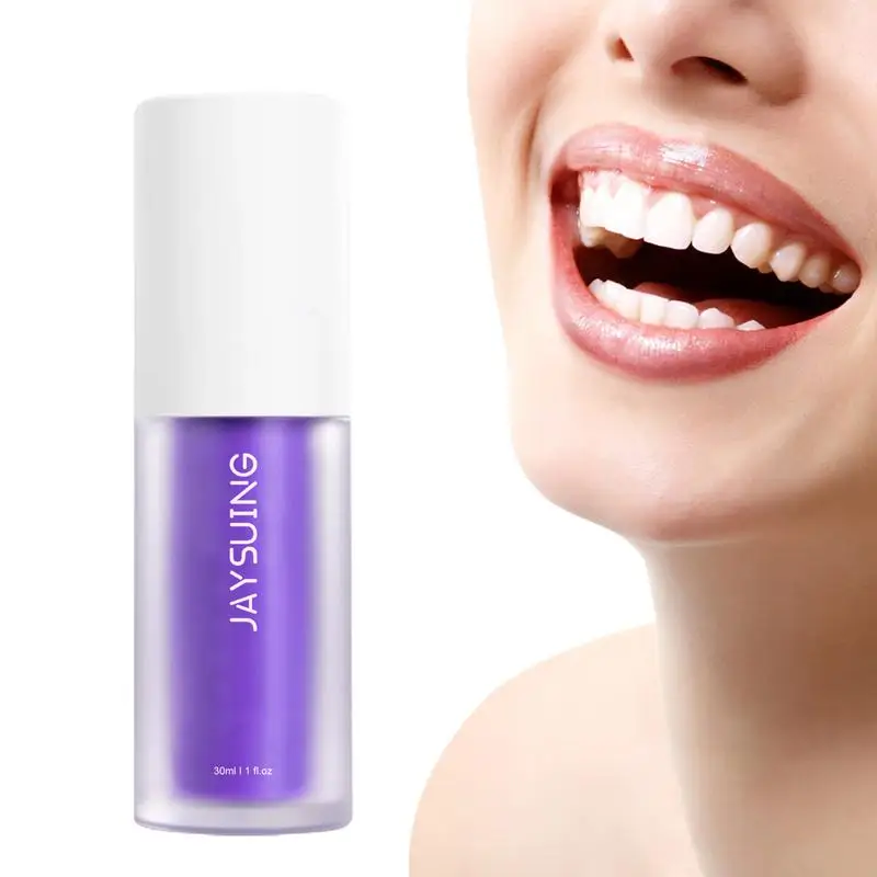 

Purple Teeth Color Correcting Toothpaste Raw Plant Tooth Color Correction Technology And Refreshing Flavor For Tooth Colour