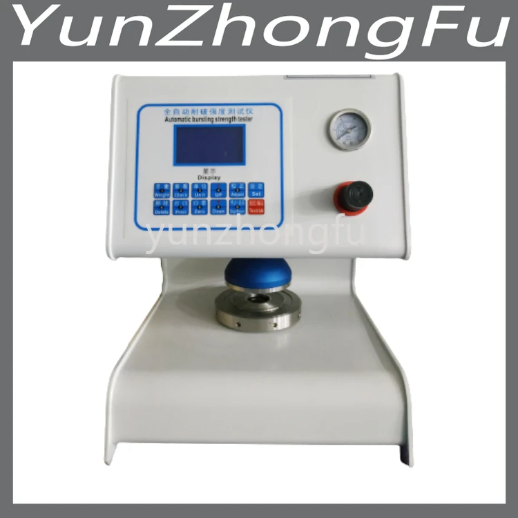 

Paper Bursting Strength Tester Cardboard Corrugated Box Bursting Tester