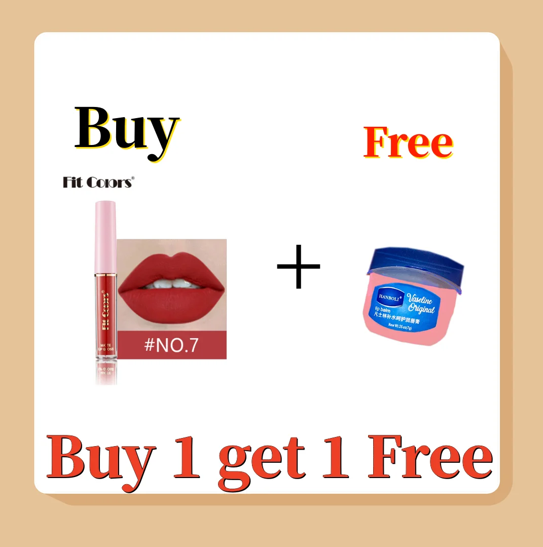 

12 Color Non Stick Cup Matte Lip Gloss Matte Velvet Liquid Lipstick Lip Gloss Lip Glaze Long Lasting Matte Maquillaje