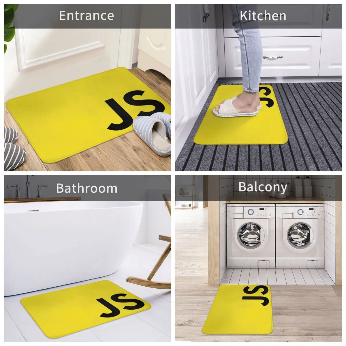 Javascript 40x60 см ковер полиэстер напольные коврики популярный практичный домашний