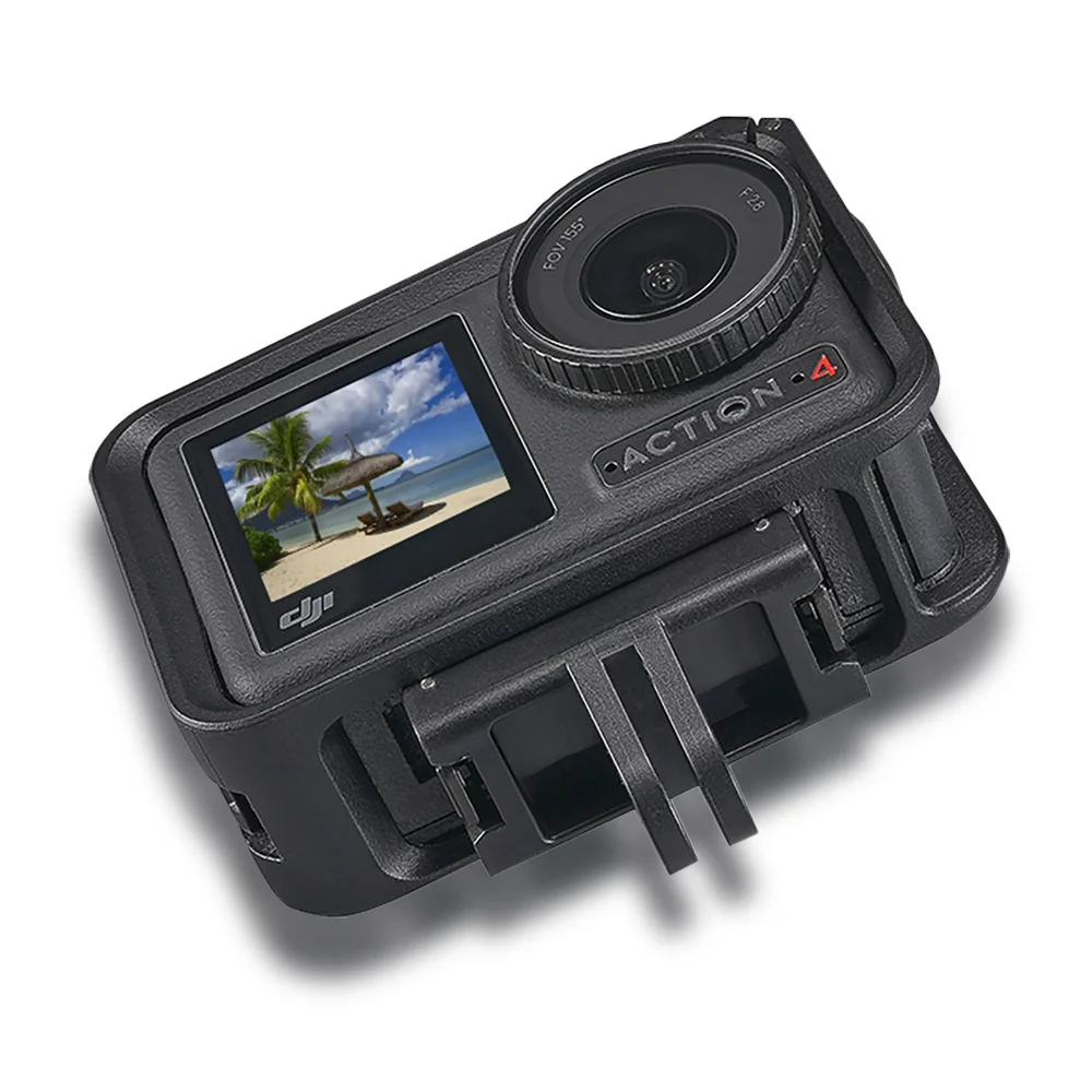 Магнитный адаптер с двумя когтями для DJI Action 3 4 универсальный порт резьбой 1/4