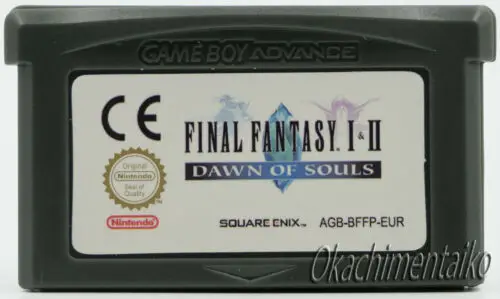 

Игра финальная фантазия I & II/Game boy advance-gba sp