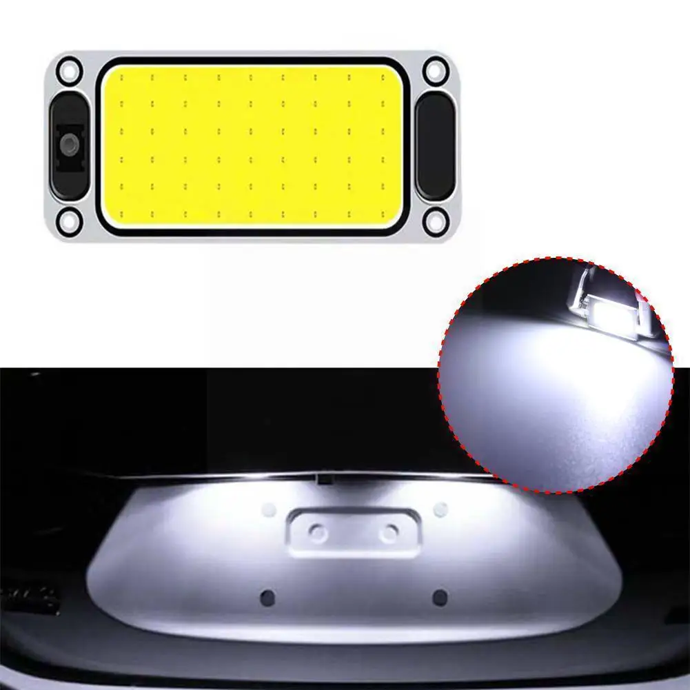 

Светодиодная панель для салона автомобиля, 54 светодиода, COB, 12 В, 24 В