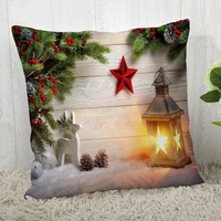 xmas pillow case modern home decorative christmas pillowcase for living room pillow cover 45x45cm