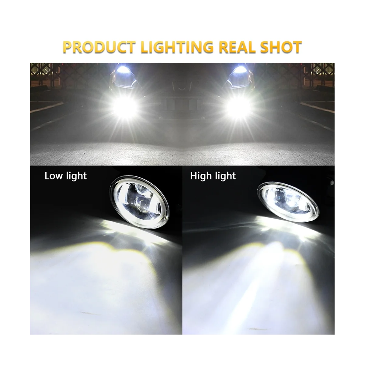 4-дюймовый автомобильный противотуманный фонарь 200 лм Вт дальний/ближний свет