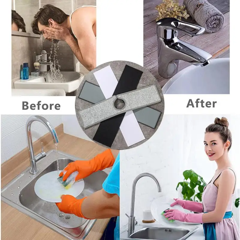 Абсорбирующий коврик для кухонного смесителя защита от брызг на раковину из