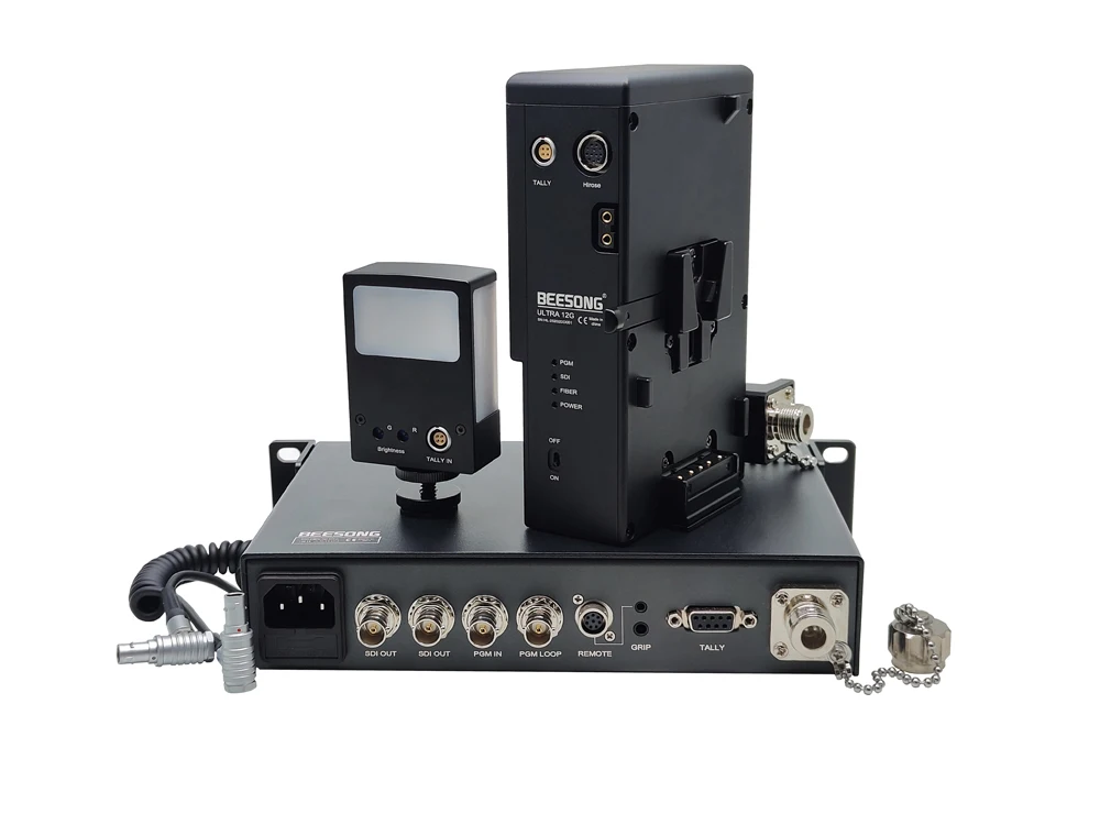 Фото Преобразователь 4K EFP в оптоволоконный медиаконвертер с разъемом ODC 12G/6G/3G/HD SDI для системы камер BLACKMAGIC, используемый и для защиты от 10 км №2