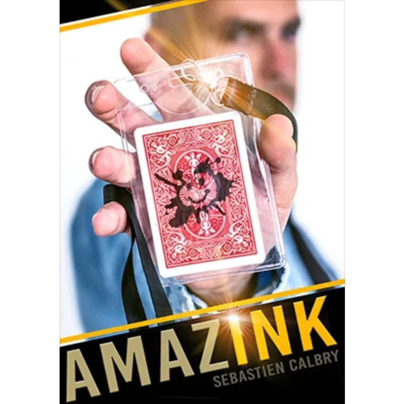 Фото Магический трюк Amazink от Себастьяна С. Карда: иллюзия для фокусов с картами, уличные фокусы, реквизит для магии №3
