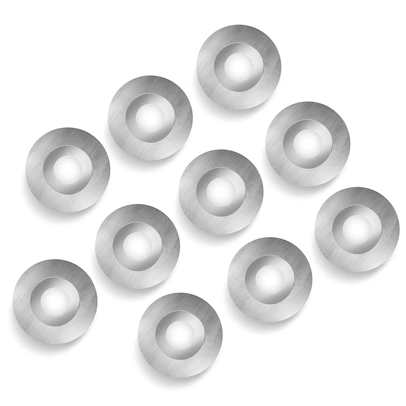 

BEAU-Round Carbide Inserts Cutters Woodturning, Indexable Replacement Fits For DIY Wood Lathe Accessories And Tools Kit