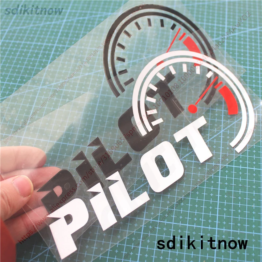 

2021 Car Dash board Decal Speed Sticker Styling windshield light Decoration For Honda Pilot 2012 2013 2018 2019 2016 accessories