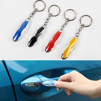 multifunction mini car static eliminator autodoor anti static device electrostatic pen car key ring for car external accessories