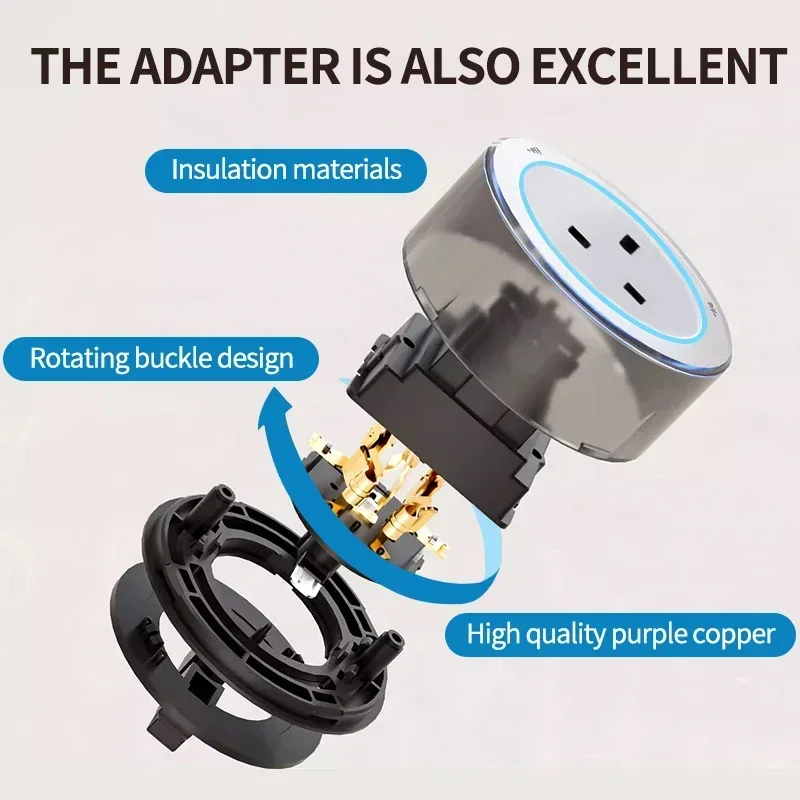 Электрическая розетка с выключателем бытовая техника Высококачественная