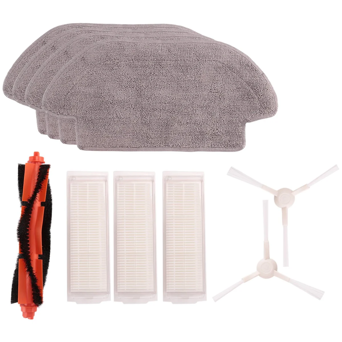 Для робота-пылесоса Mi Pro P модель: STYTJ02YM основная боковая щетка + Hepa фильтр Швабра