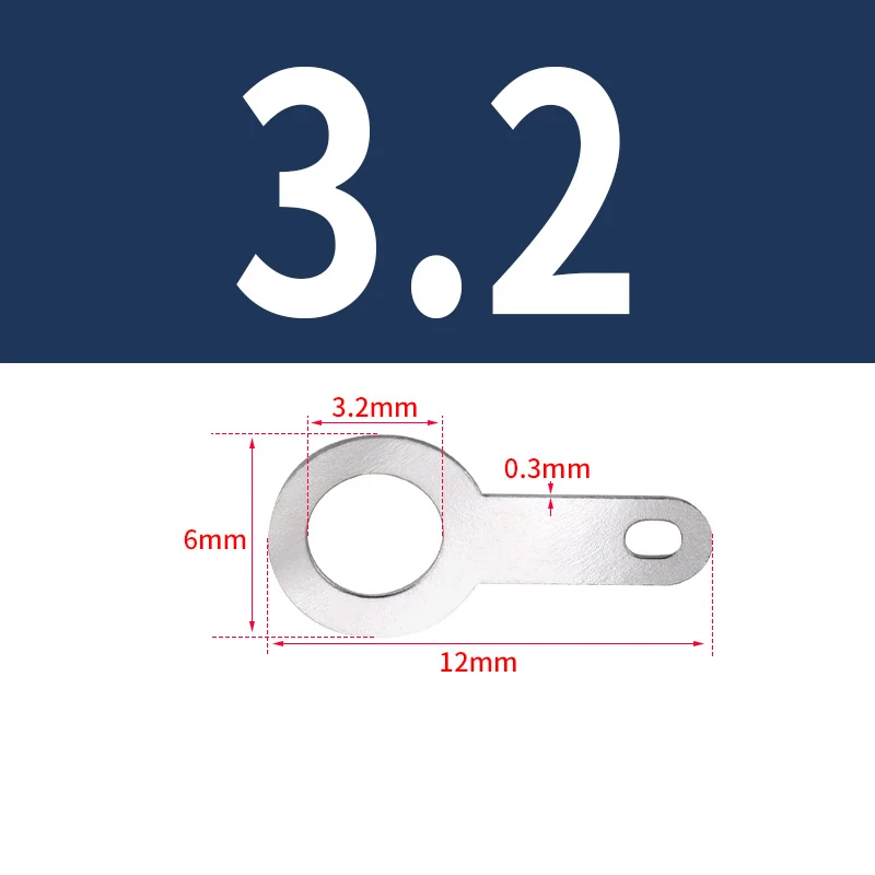 

Медный паяльный лист с одной головкой M2.2 M2.7 M3.2 M4.2 M5.2 M6.2 M8.2 Круглая сварочная шайба Сварочный лист Паяльный наконечник