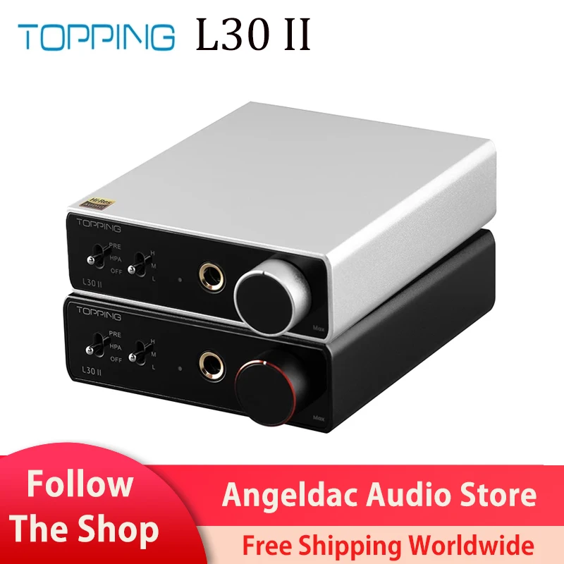 

TOPPING L30 II NFCA Headphone Amplifier Hi-Res Audio 560mW×2 L30II AMP