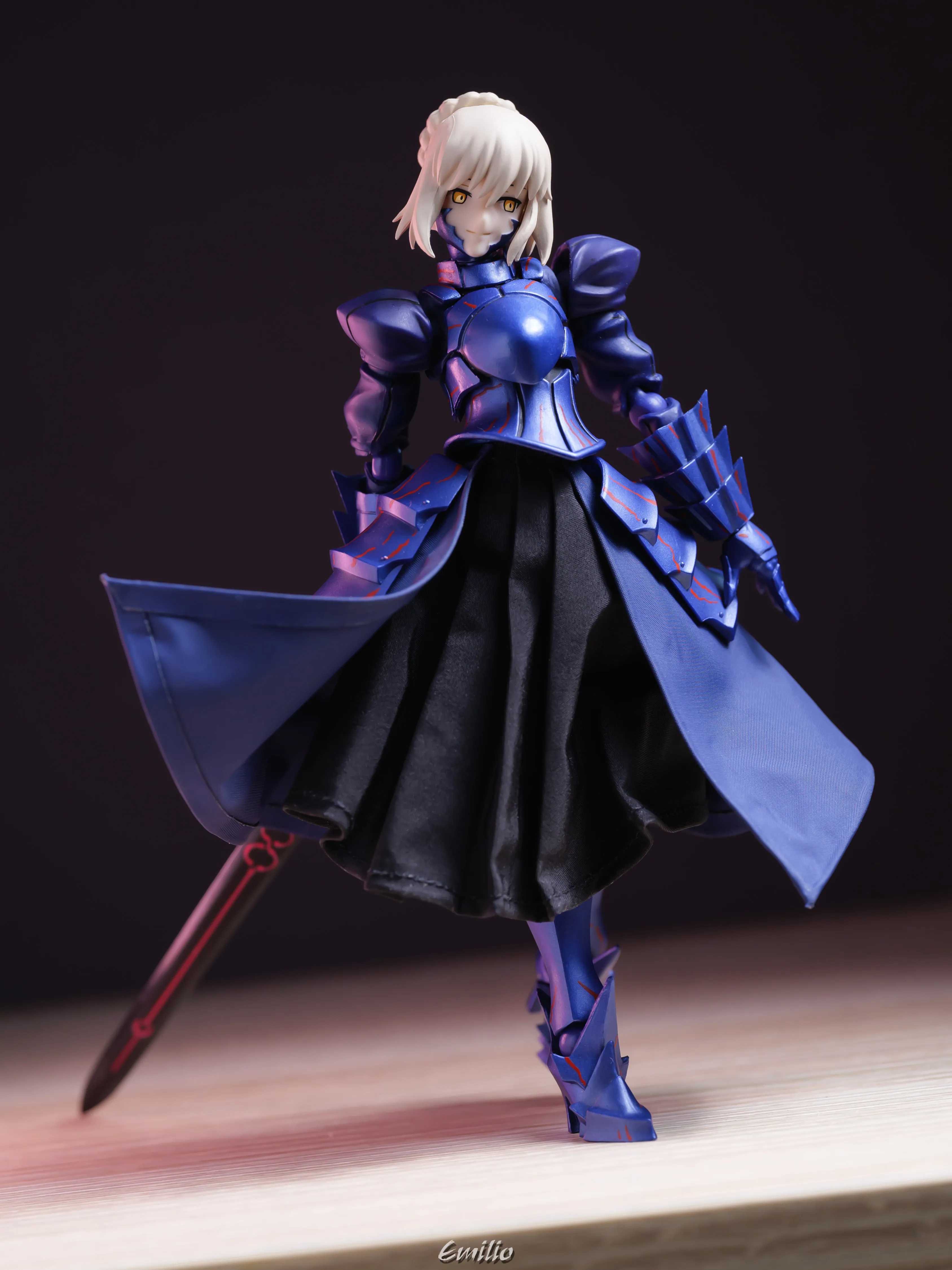 Фото В наличии: MLan Worlks Saber Alter 2.0, модифицированные детали одежды, тканевый наряд для Figma Saber (фигурка не входит в комплект). №2