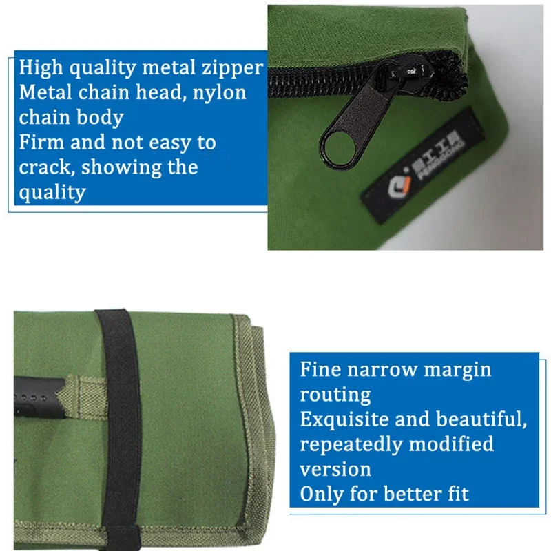 Многофункциональная прочная сумка для инструментов: портативная поясная из