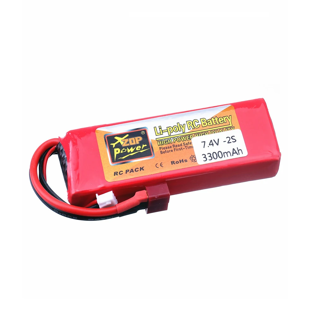Фото Литий-полимерный аккумулятор Tplug 2S 7,4 В 3300 мАч для Wltoys 144001 124018 124019 12423 12428, комплекты аккумуляторов/зарядных устройств для радиоуправляемых вн... №3