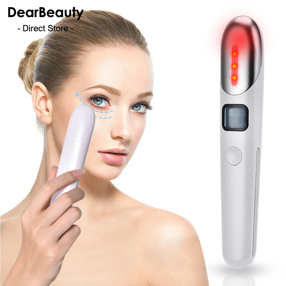 

EMS Electric Eye Massager Vibration Anti Age Eye Wrinkle Massager Dark Circle Removal Portable Eyes Care Thermotherapy Massage