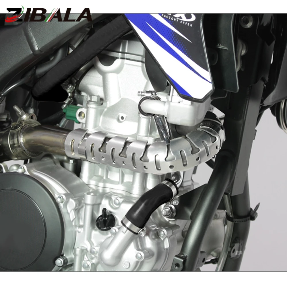 Фото Защитная решетка/экран от нагрева для Honda CRF150RB, CRF250R, CRF450R, KX250, KX450, YZ450F, YZ250F, RMZ250, RMZ 450 Z (4-тактные модели) №2