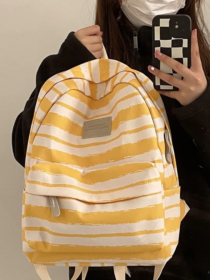 BOMO Streaks женский рюкзак модные простые рюкзаки большой емкости для женщин
