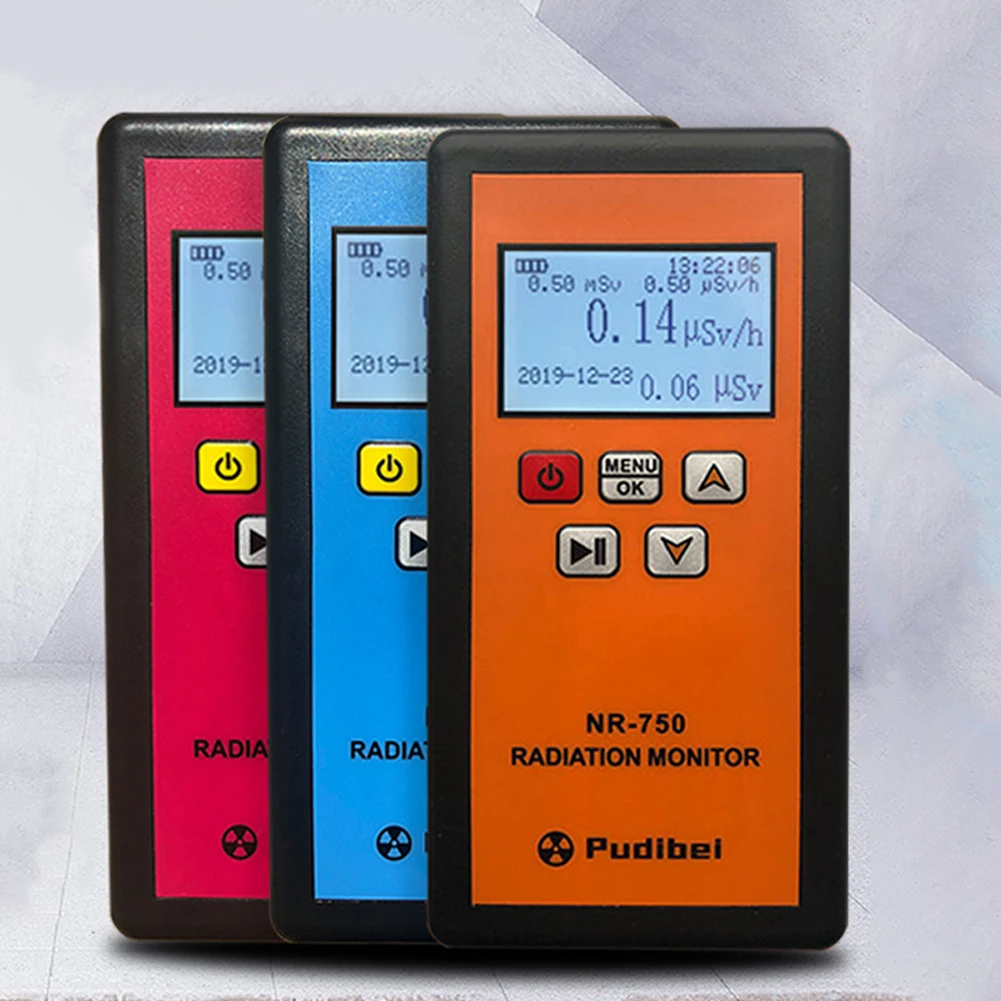

Handheld Portable Nuclear Radiation Detector LCD Display Household Radioactive Tester Geiger Counter β Y X-ray Detection