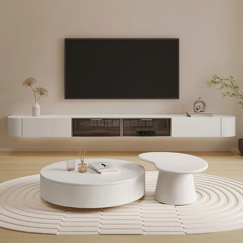 Итальянская Современная Подставка для телевизора настенное крепление плавающий