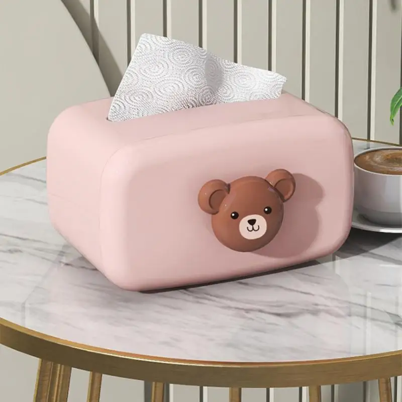 

Simple And Extravagant Paper Towel Basket Kitchen Bathroom Tissue Box Cartoon Cute Paper Drawer 2023 Creative Storage Box Pp