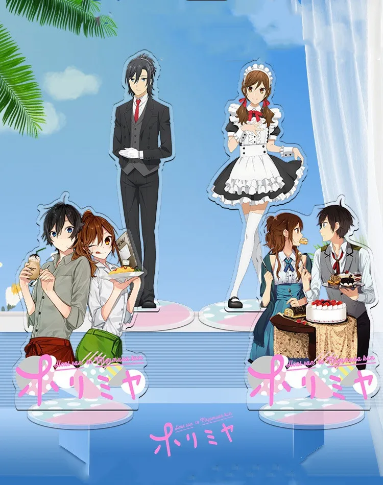 

Anime Horimiya Acrylic Stand Hori Kyoko Miyamura Izumi Figure Desktop Standing Plate Decoration Collection Model Toy 20cm