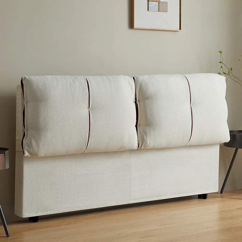 Деревянное изголовье спинки в скандинавском стиле современное мягкое кровати