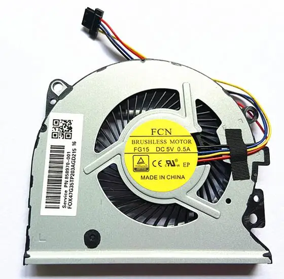 

CPU Cooling Fan for HP Pavilion 13-A010dx X360 Envy 15-U 15-U011D 15-u010dx 15-u483cl 15-U010DX 776213-001 779598-001 776215-001