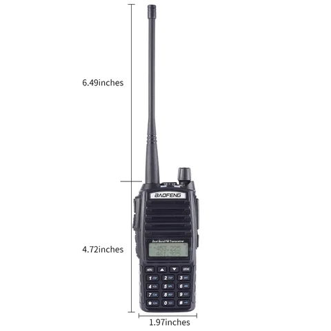 UV-82 baofeng Радио рация двухдиапазонный высокочастотный трансивер высокой мощности 8 Вт 2-полосное радио на большие расстояния лучше, чем UV-10R UV-5R