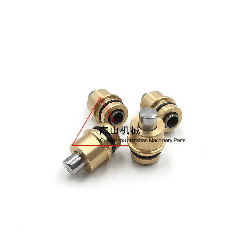

Free shipping for excavator parts kobelco SK200/210/260/350-6/6E/8 walking foot valve bullet plunger accessories