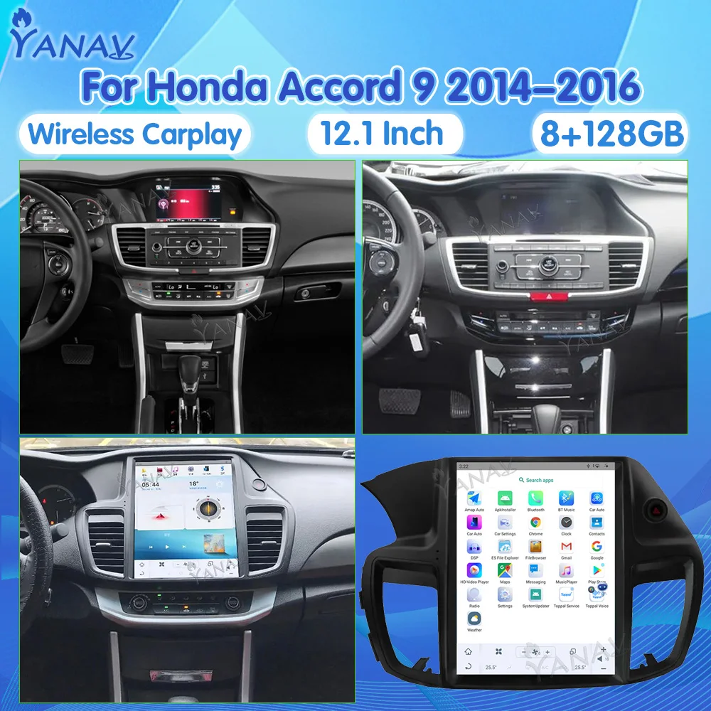 

Автомагнитола на Android для Ford Edge 2010-2013, GPS-навигация, автомобильный стерео Мультимедийный видеоплеер DSP 4G WIFI, головное устройство Carplay
