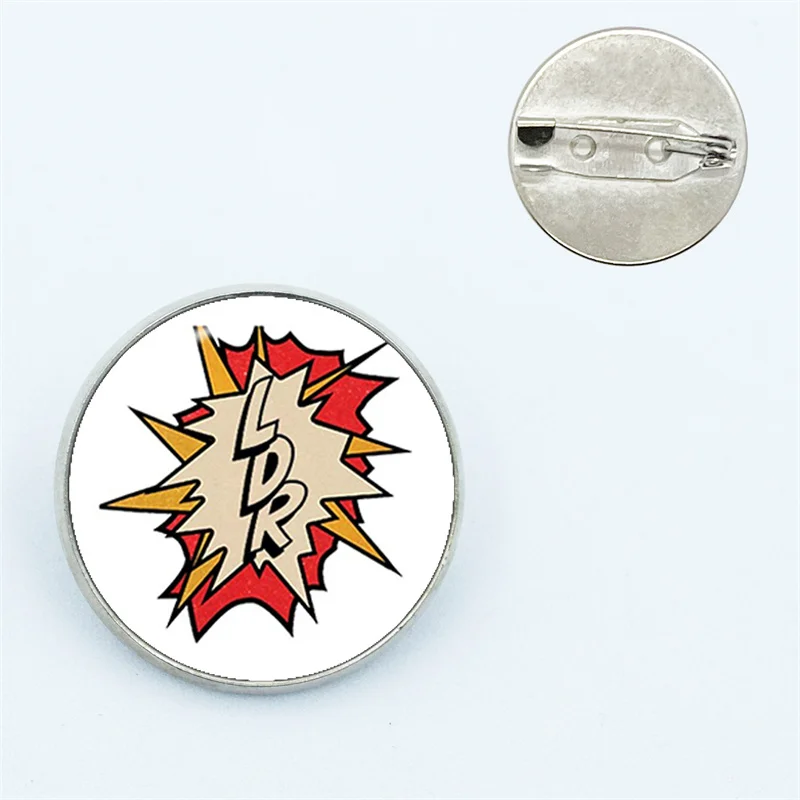 Лана Дель Рей броши милые булавки для лацканов поп-певица стеклянный значок