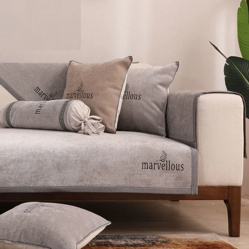 Чехол для дивана mtuove,  полиэстер, однотонный