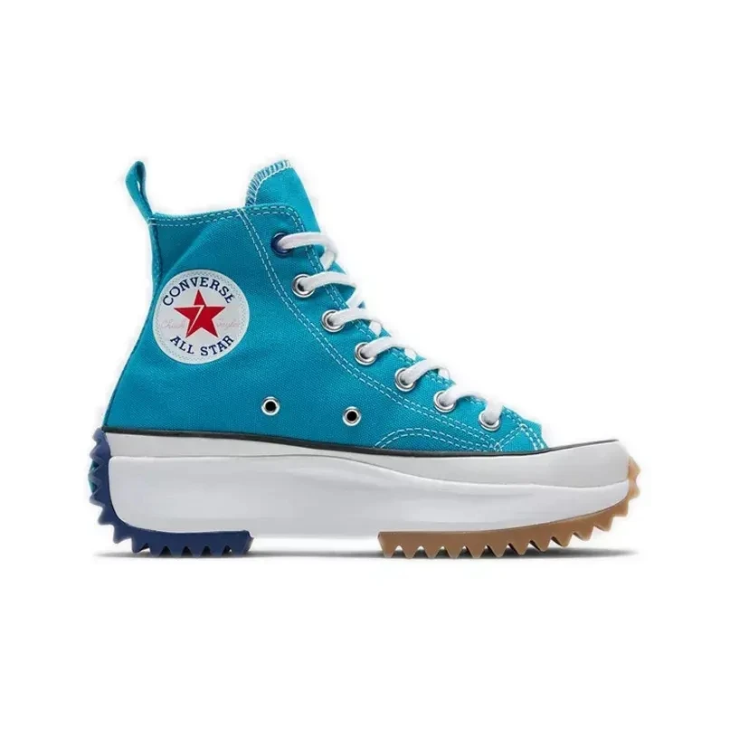 

Кроссовки Converse Run мужские/женские холщовые, классические кеды на высокой платформе, для скейтборда, черные, 2022 оригинал