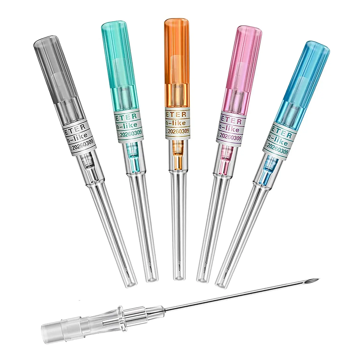 

Sdotter 1 шт. хирургическая сталь I.V. Катетер Cannula стерильные иглы для пирсинга 14 г 16 г 18 г 20 г, инструмент для ушей, губ