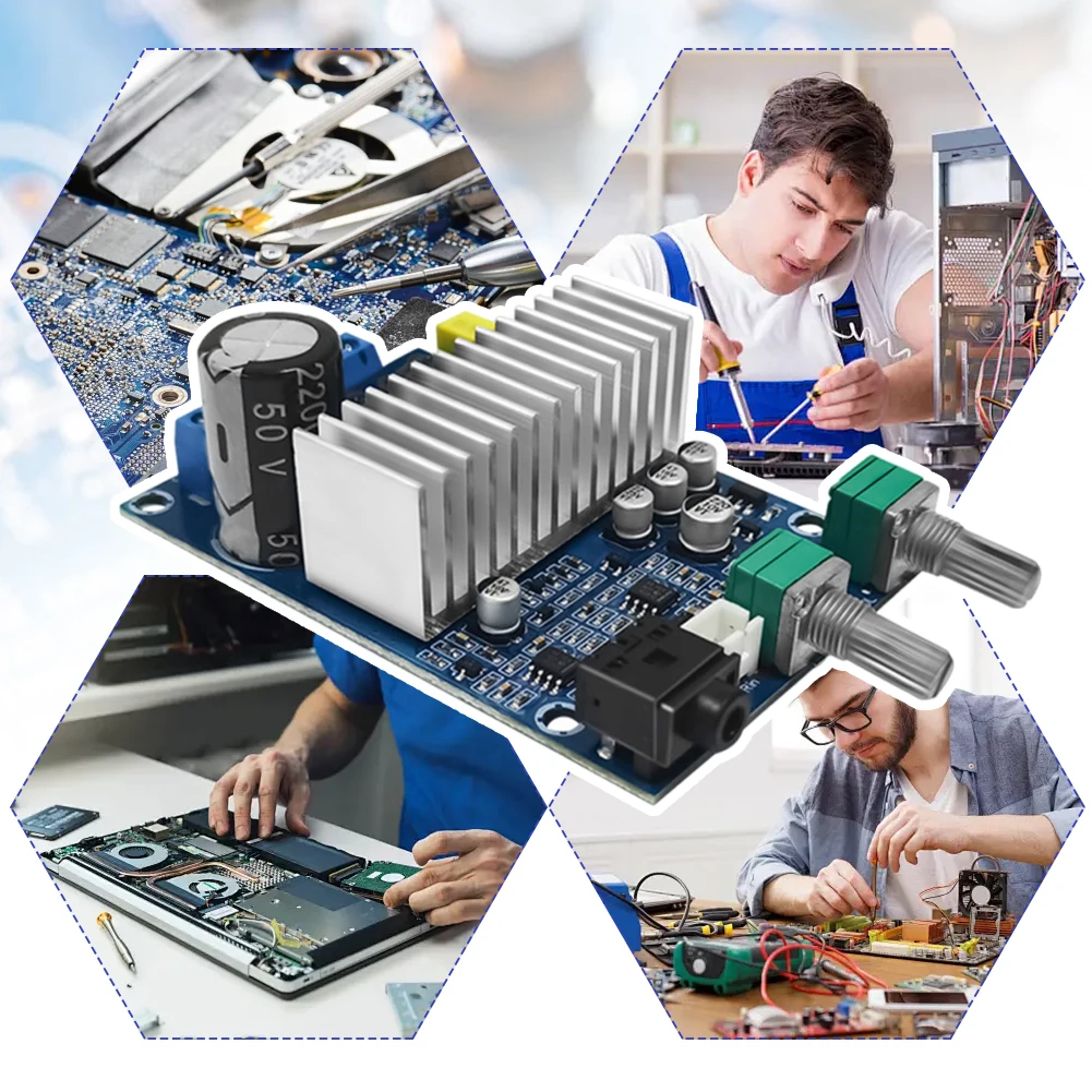 Плата усилителя сабвуфера TPA3116 звука TPA3116D2 поддержка выхода басов 100 Вт