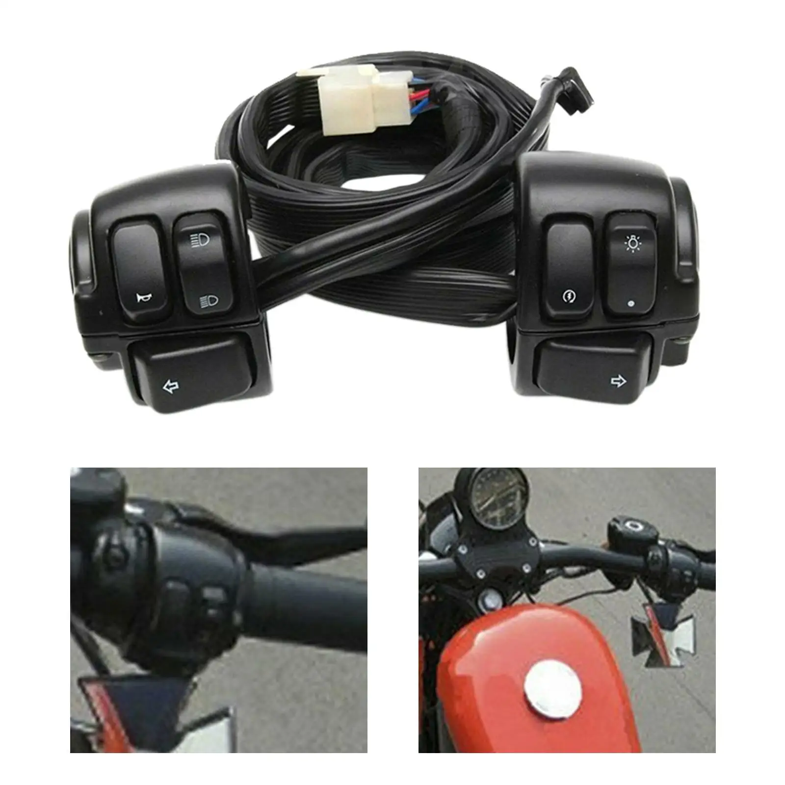 

Переключатель управления для Руля Мотоцикла 25 мм компактного размера 1200