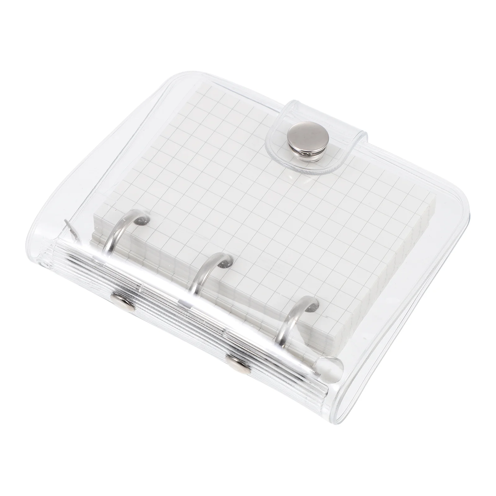 

1 Set of Mini Scrapbook Loose-leaf Notebook Pocket Binder Lovely Small Notebook