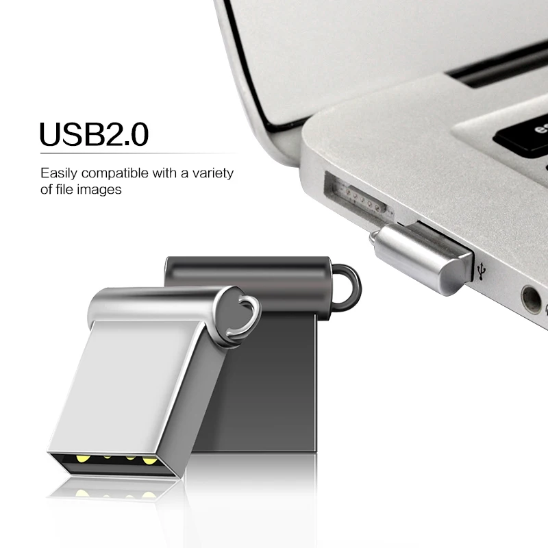 USB-флешка 128 ГБ Мини-накопитель 64 32 16 8 4 Высокоскоростной водонепроницаемый