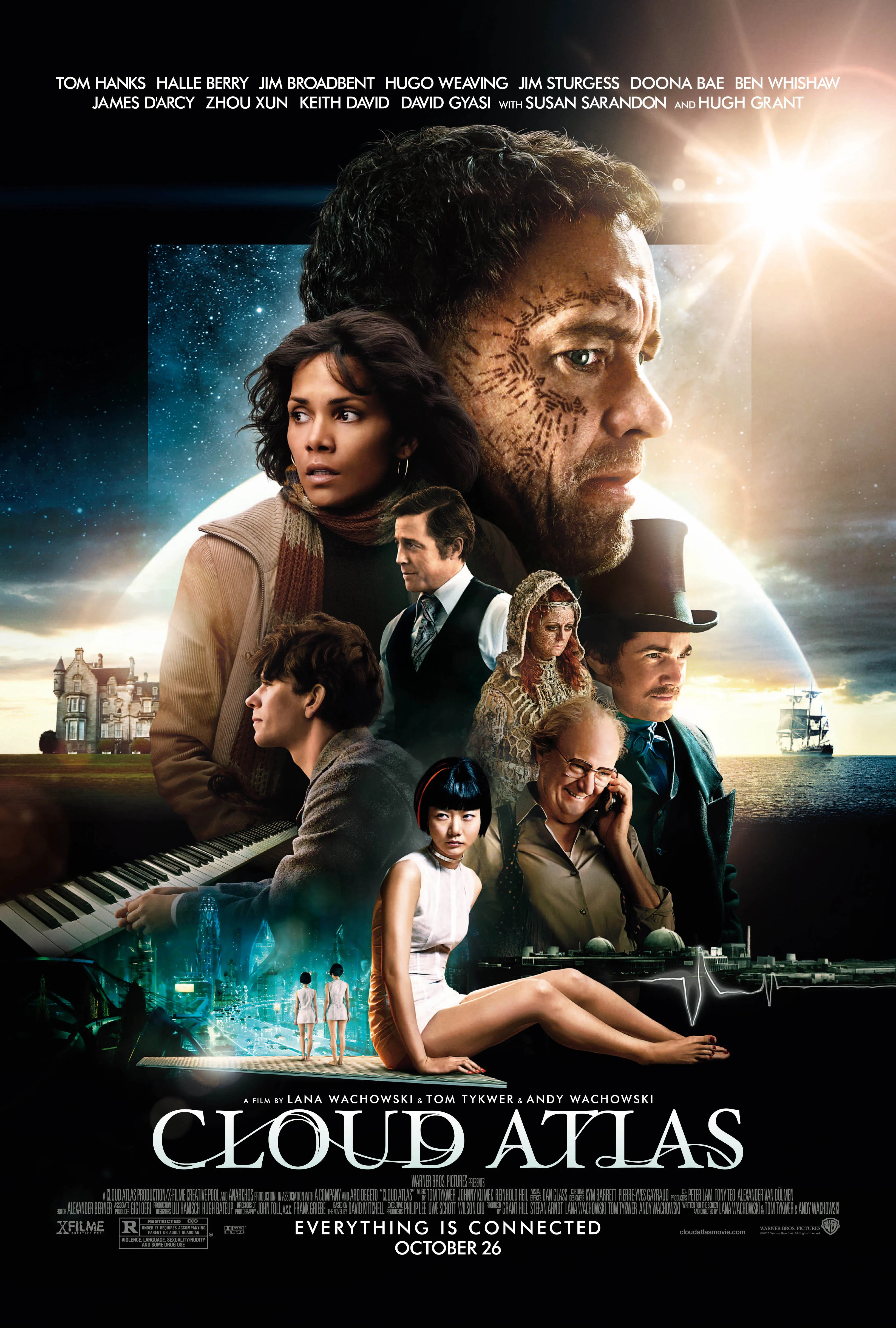 Шелковый постер с изображением облака атласа (2012) домашняя декоративная